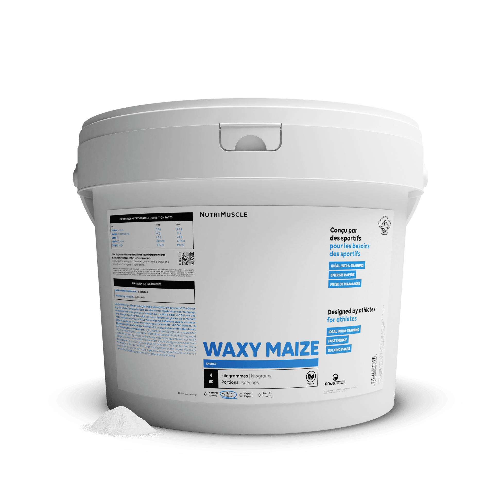 Nutrimuscle 4.00 kg Waxy Maize