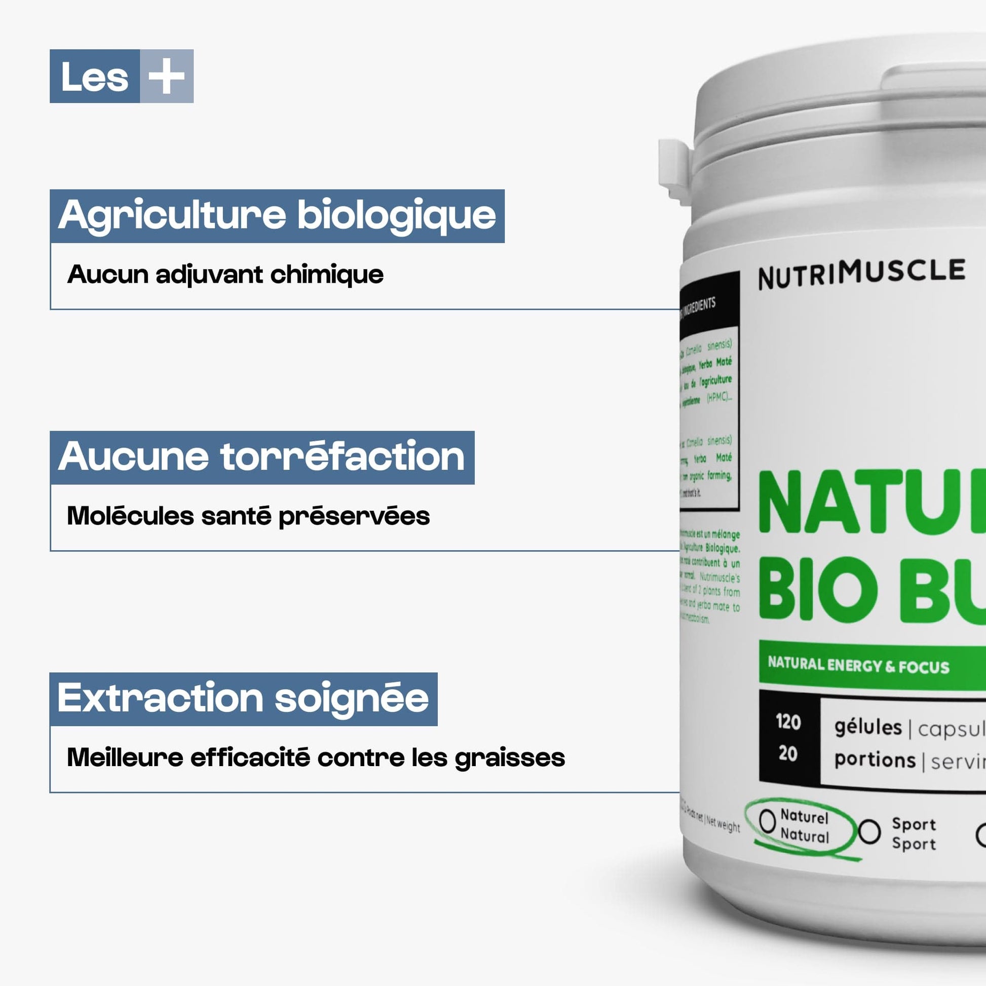 Nutrimuscle Plantes Natural Bio Burner